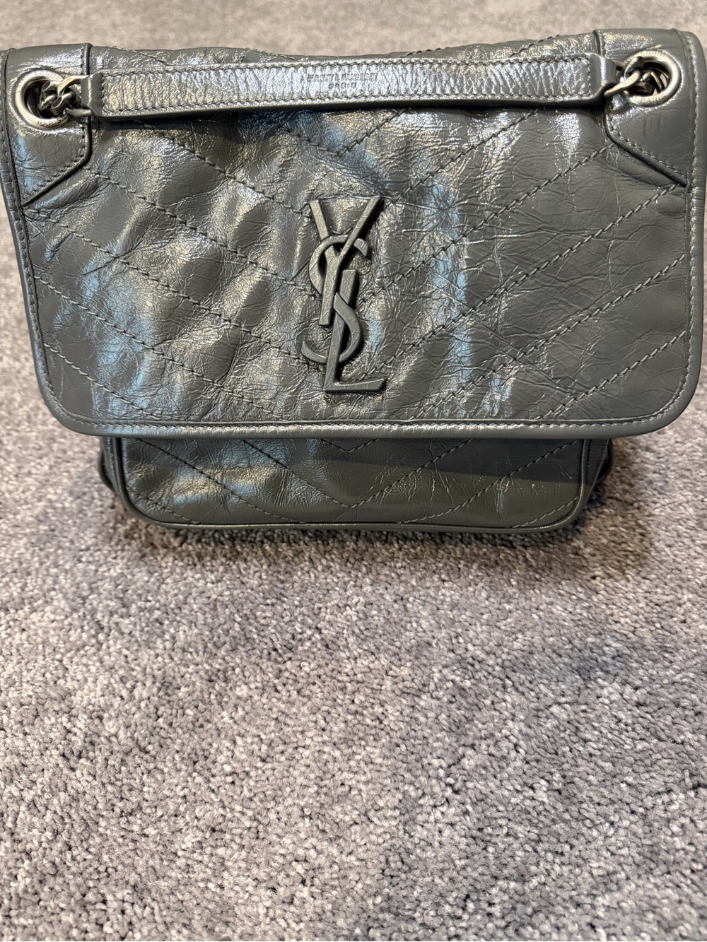 Saint Laurent Niki Medium bag in storm